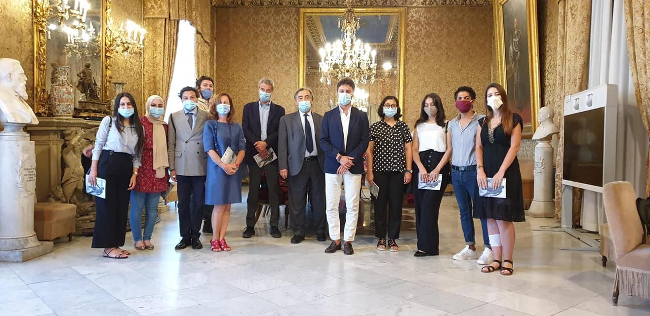 MA Students meet the Mayor of Palermo