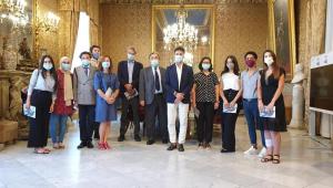 MA Students meet the Mayor of Palermo